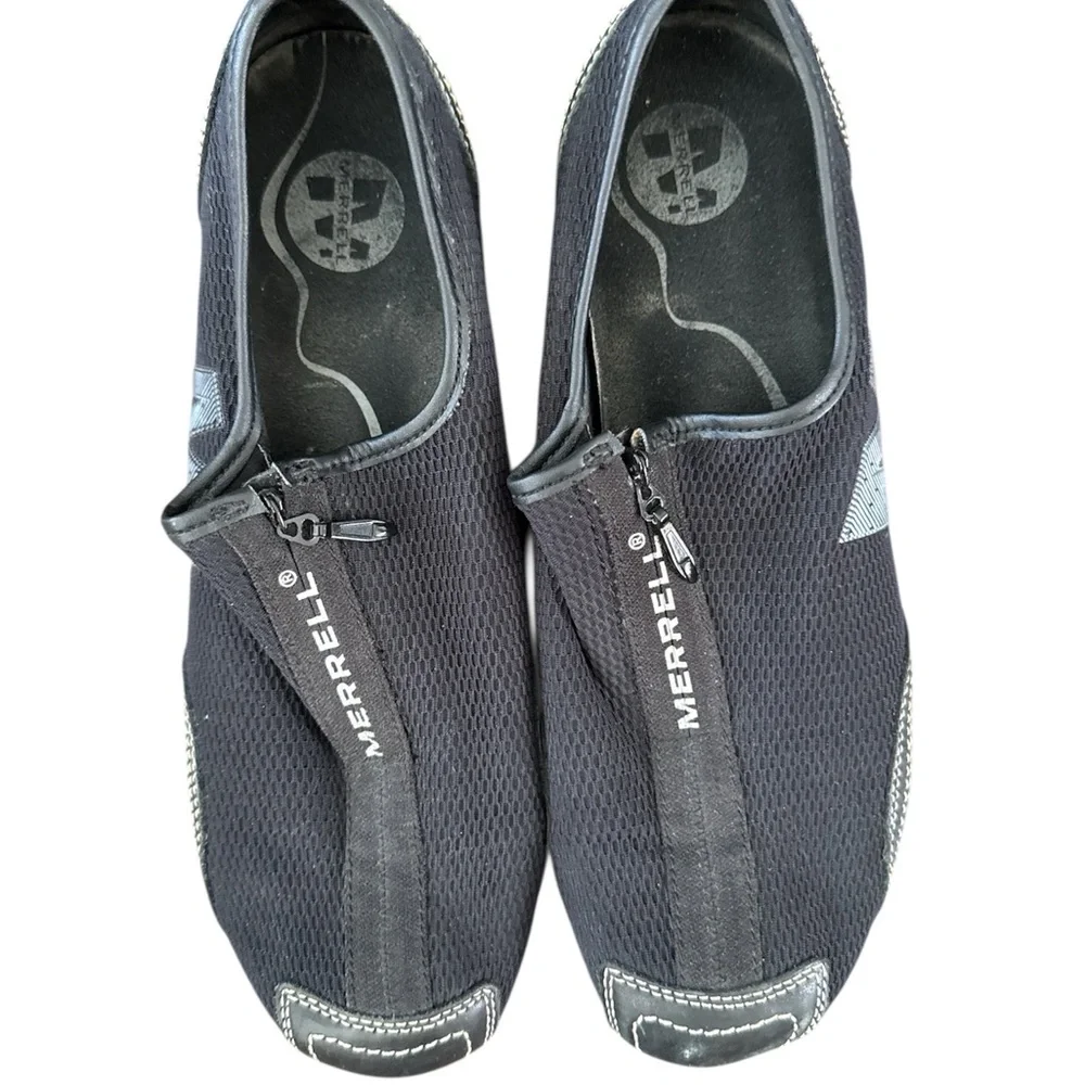 Merrell Women’s Black an Grey Shoes, size 9.5 - Picture 4 of 5